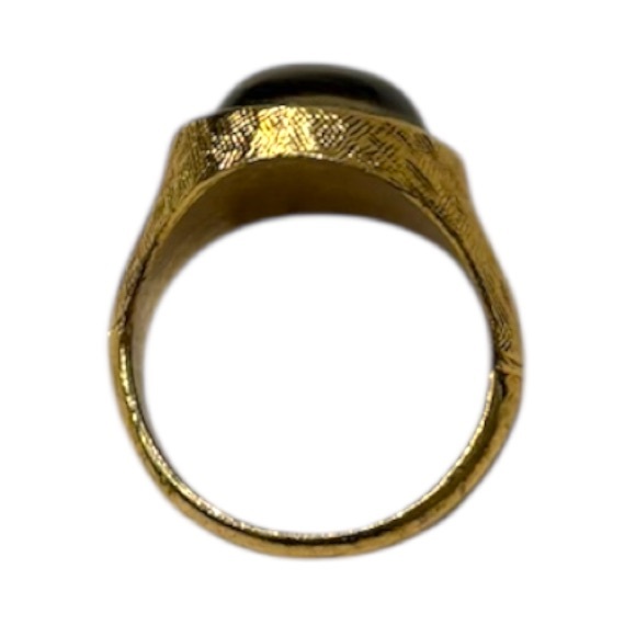 Vintage Mood Ring Gold 70s 80s Vintage Jewelry - Picture 5 of 13